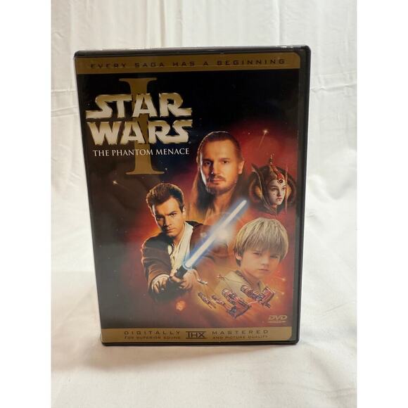 Star Wars I: The Phantom Menace DVD (THX Mastered, Excellent Pre‑Owned) - Picture 1 of 3